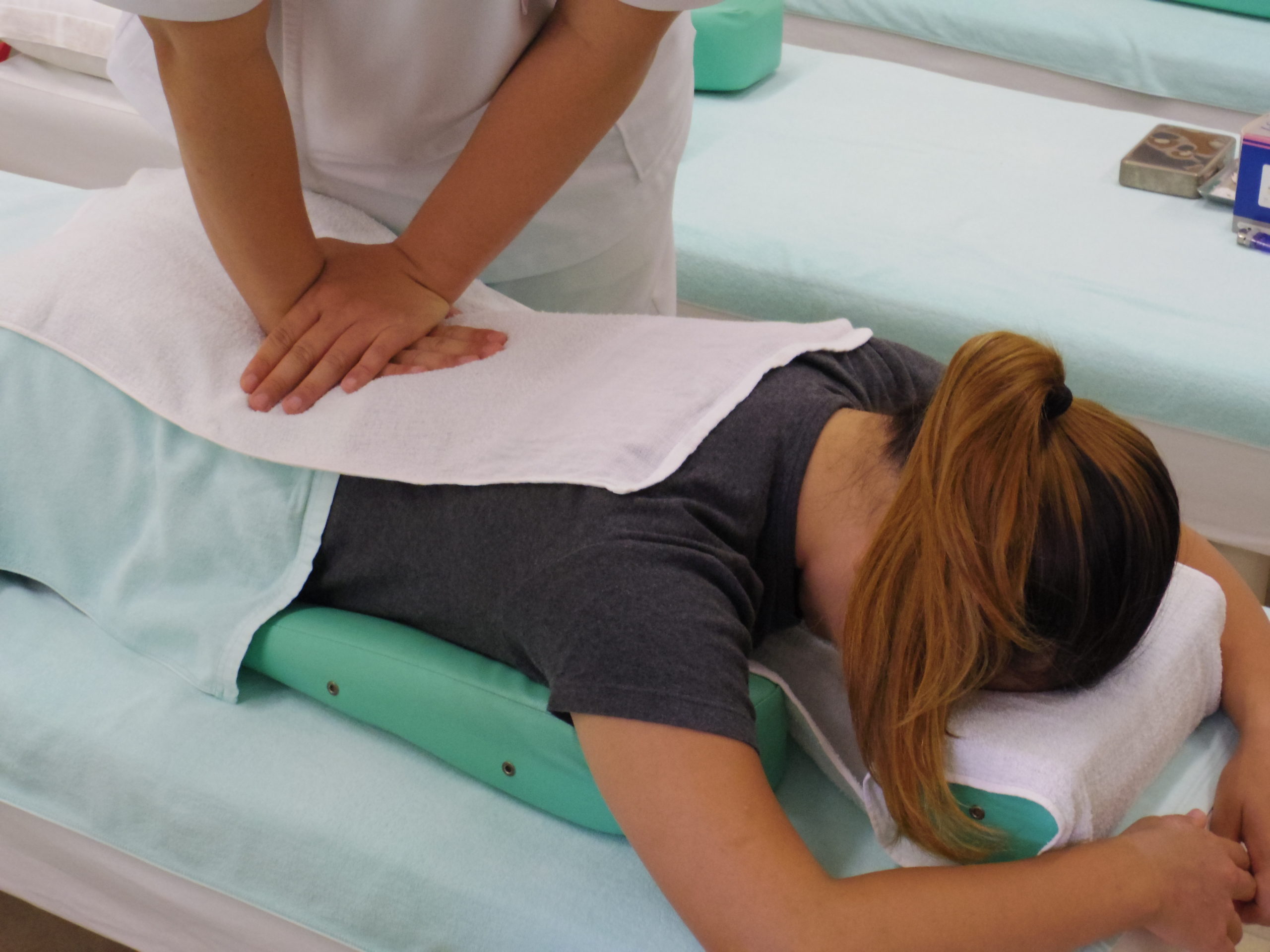 施術風景（腰）